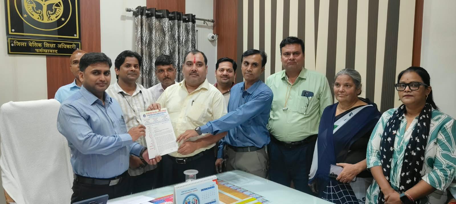 बेसिक शिक्षा परिषद कर्मचारी एसोसिएशन ने उठाईं कर्मचारियों की समस्याएं- मुख्यमंत्री से निराकरण की मांग