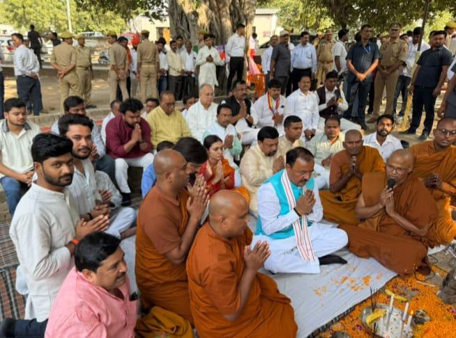 केशव प्रसाद मौर्य का आश्वासन, संकिसा में बनेगा बौद्ध कॉरिडोर