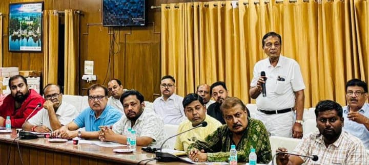 व्यापार मंडल की बैठक में उठा शहर की बदहाल व्यवस्थाओं का मुद्दा
