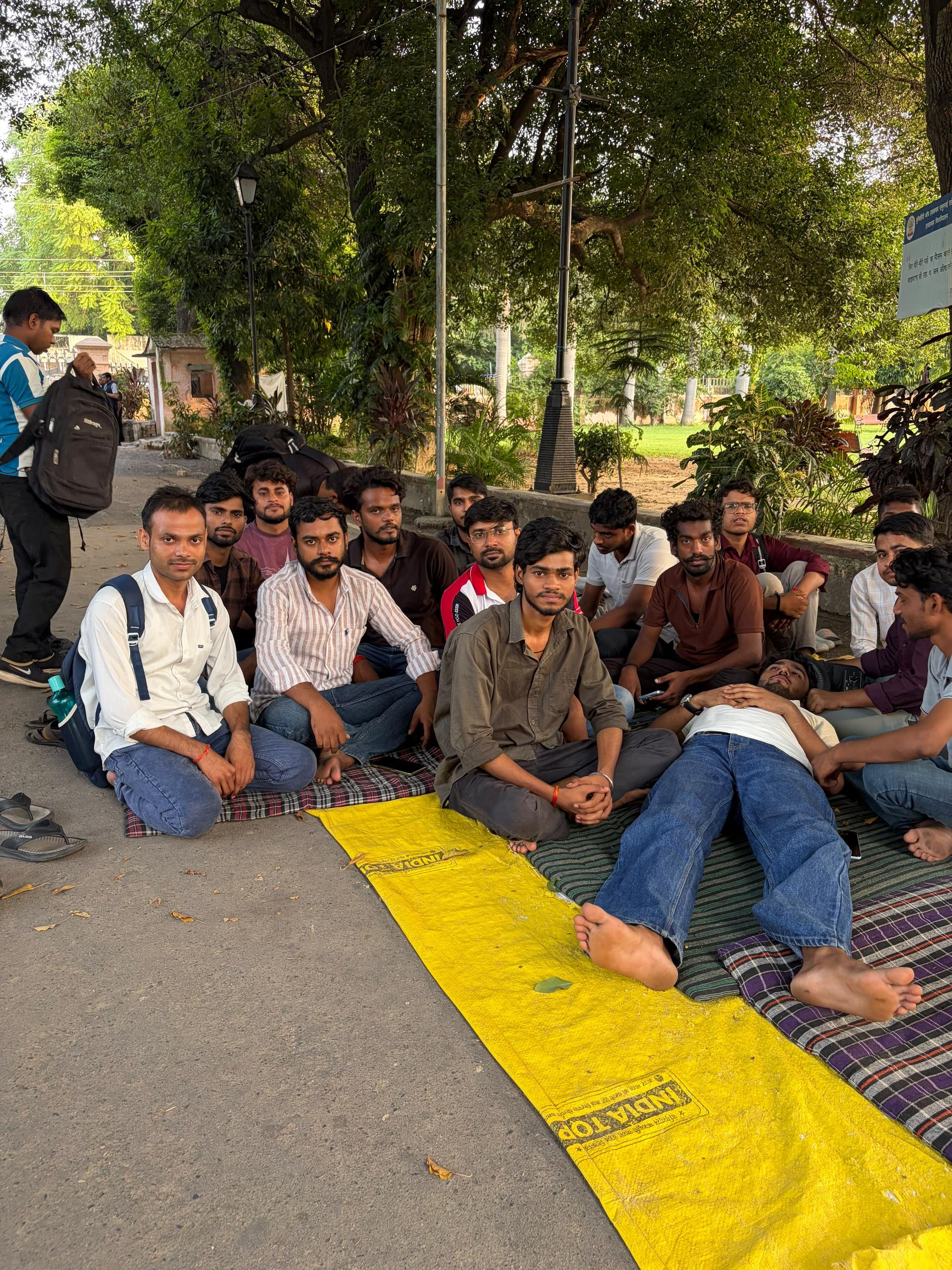 इलाहाबाद विश्वविद्यालय में छात्रों की भूख हड़ताल सातवें दिन भी जारी